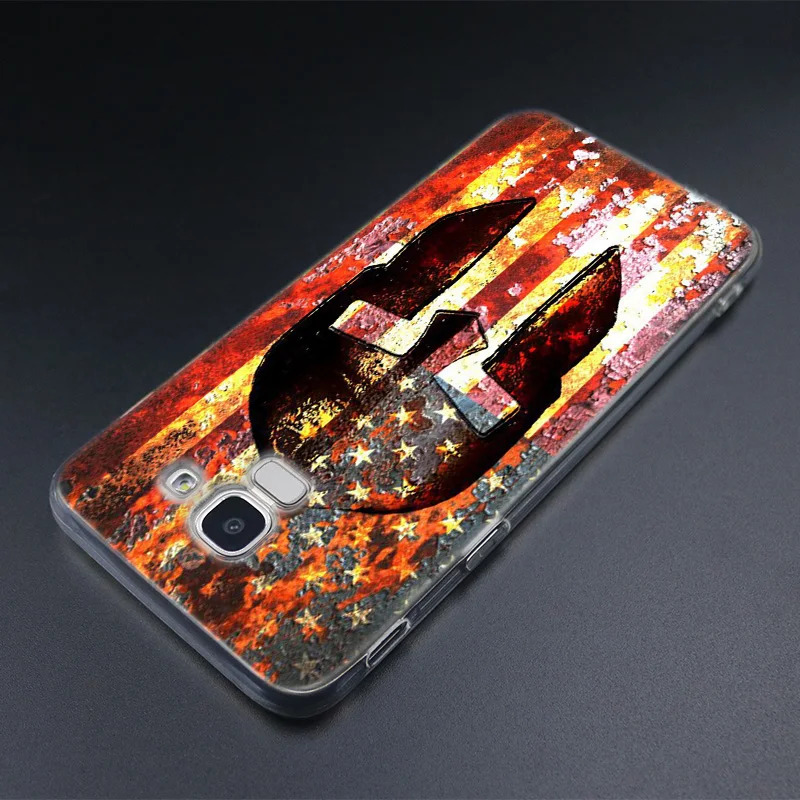 Спартанский прозрачный мягкий силиконовый чехол для Samsung Galaxy J2Pro J4 J6 J8 2018 J3 J5 J7 2016