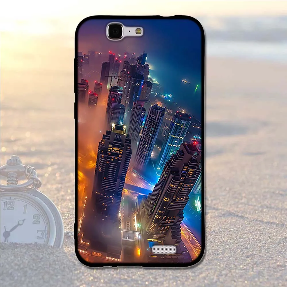 25 Чехол для huawei Ascend G7 L01 L03 C199, мягкий силиконовый чехол для huawei G7, 5,5 дюймов, задняя крышка для huawei Ascend G7, G7-L01, сумка - Цвет: 25