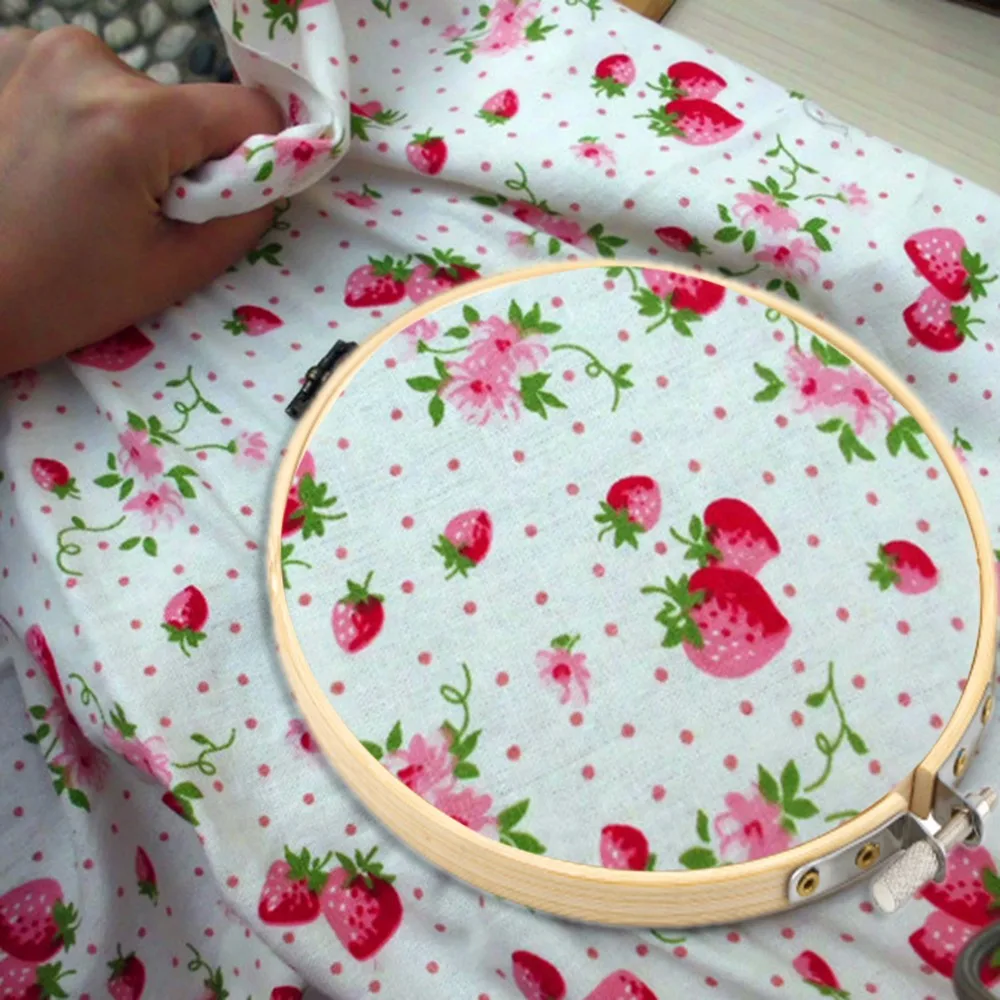 Ручное деревянное устройство для вышивки крестом бамбуковое кольцо Швейные