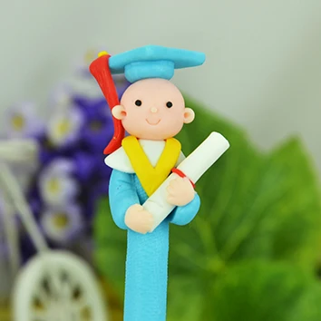 50 шт./партия креативные канцелярские принадлежности Доктор Медсестры ручка прекрасный для приза, подарка мягкая полимерная глина шариковая ручка канцелярские принадлежности
