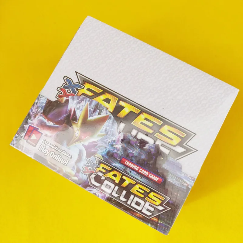 Fates Collide 324 шт SUN MOON TEAM UP Unbroken Bonds древние корни Небесный Шторм дракон величество коллекционная карточка игры с Booster Box - Цвет: Fates Collide