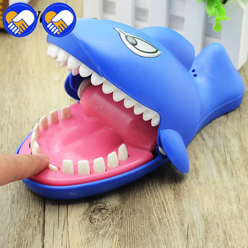 Игрушка мечты Забавные игрушки акула бульдог крокодил стоматолог кусает за