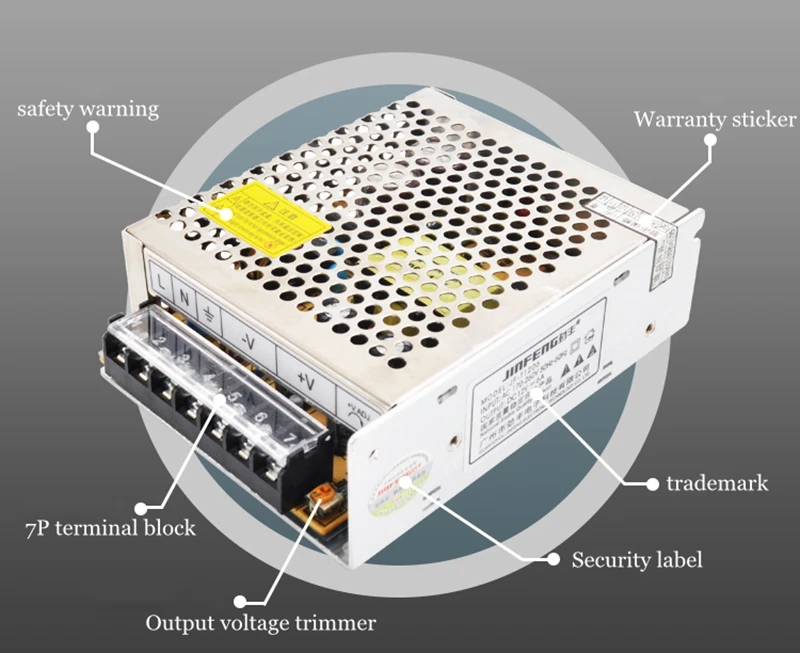 Питание DC5V 12V 24V 1A 2A 3A 5A 10A 12A 15A 20A 30A 40A 50A 60A светильник ing трансформатор для Светодиодные ленты светильник переключения Мощность