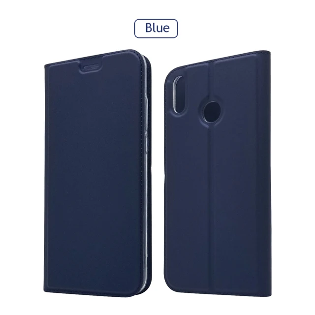 Blue 8X Чехол для huawei Honor 8 Lite Pro, флип-кошелек, кожаный чехол для Honor 8X, чехол с подставкой, Магнитный чехол для huawei Honor 8A, чехол s - Цвет: Blue 8X