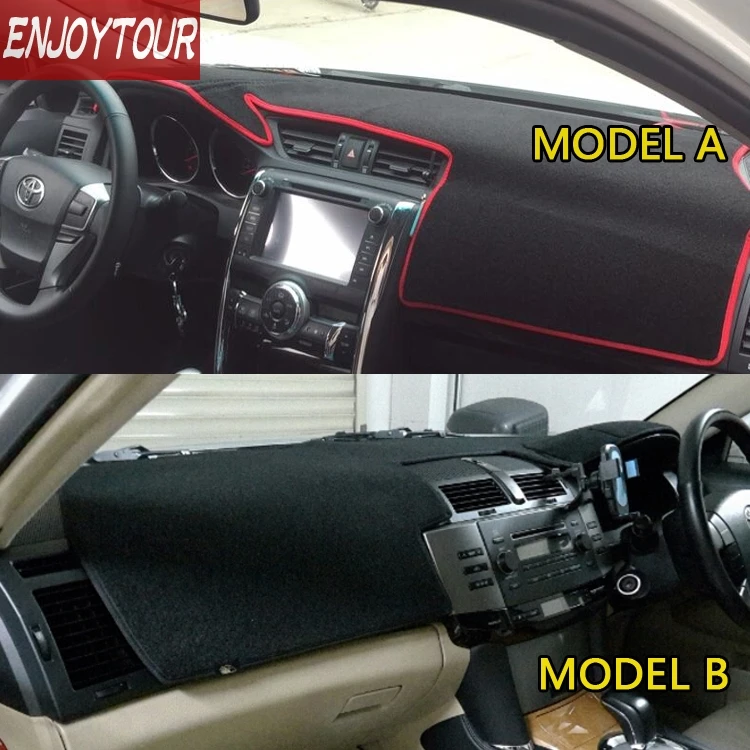 Чехол для приборной панели Toyota MARK X X120 X130 2004-2018 чехлы стайлинга автомобилей коврик