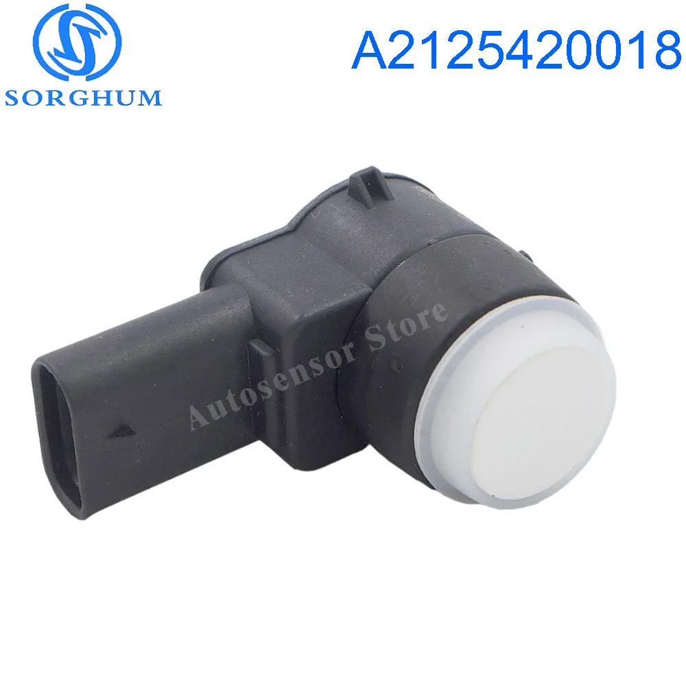 Датчик парковки A2125420018 PDC подходит для Mercedes Benz W245 W204 W212 W221 0263023148 белый|parking sensor|fitted