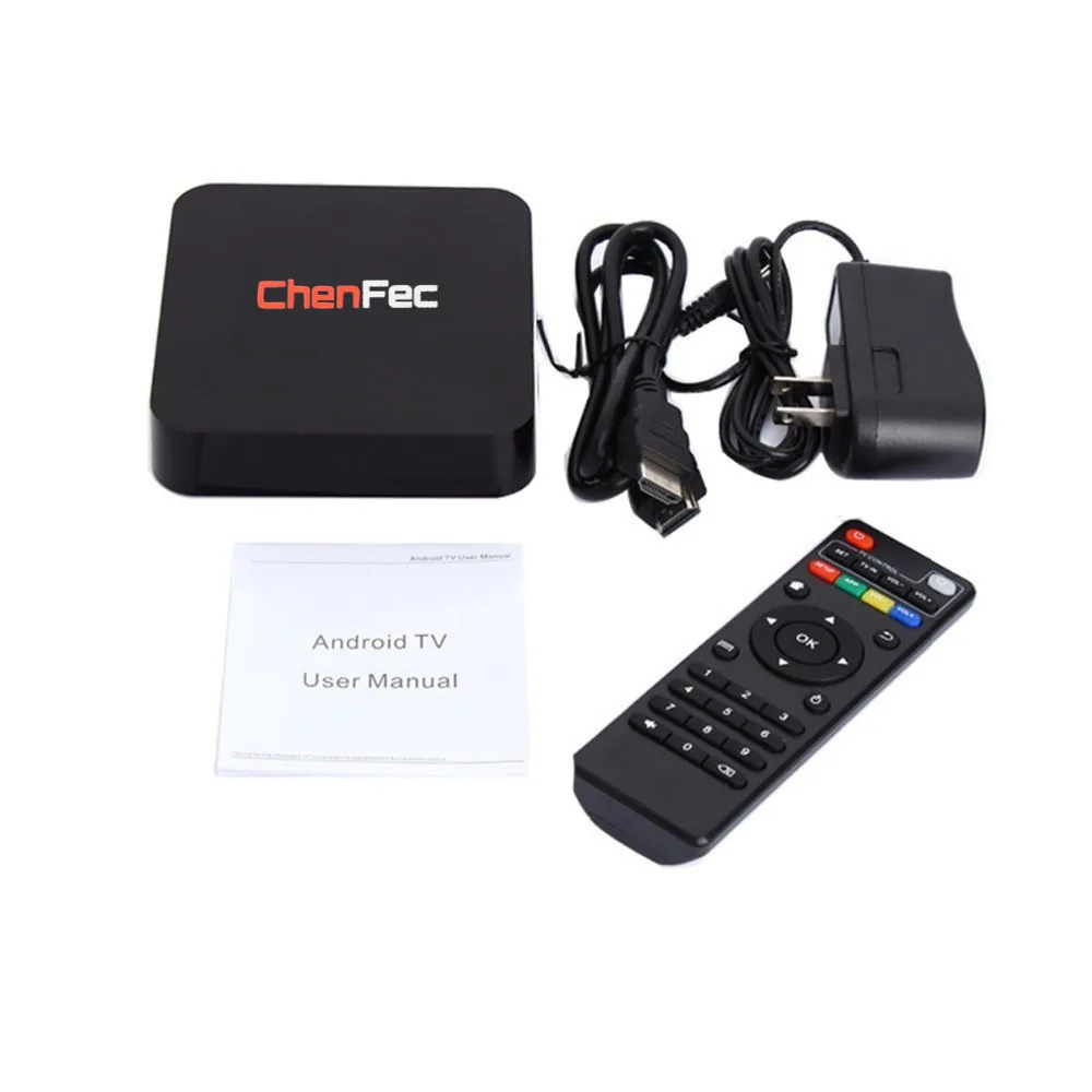 CHENFEC ТВ коробка 4 K Android 1G/8G RK3229 Quad-core мини ПК 16 1 Miracast 4K2K H.265 3D 2 4G Wi-Fi LAN HD USB |