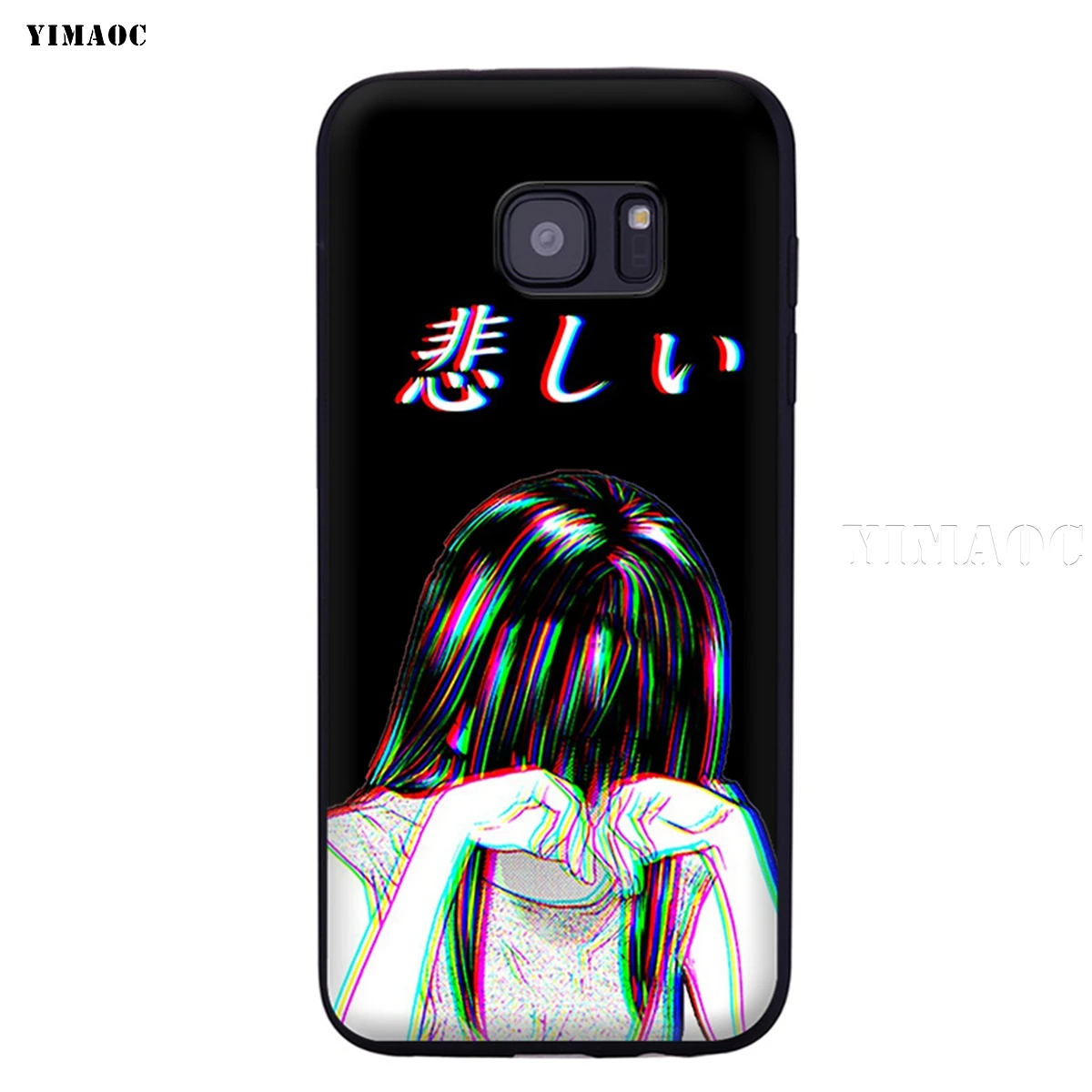 8 Мягкий силиконовый чехол YIMAOC LEWD Sad японского аниме для samsung Galaxy S6 S7 Edge S8 S9 Plus A3 A5 A6 Note 8 9 - Цвет: 8