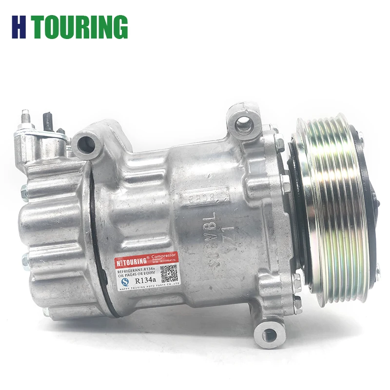 Для peugeot 308 ac компрессор для peugeot 307 508 3008 5008 6453WN 9651911480 9646416780 9800839580 6453QL 6453QN 130546R 6453ZA