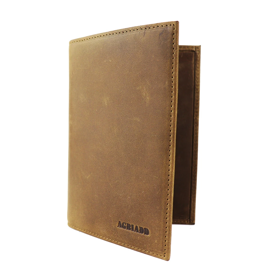 

Genuine Leather Russian Passport Cover ID Business Card Holder Travel Wallet for Women A598-50 Driving License Passport Case