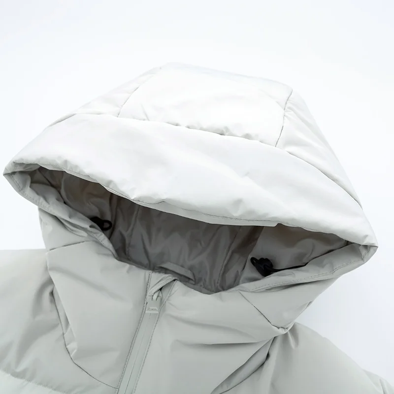 SEMIR, зимняя мужская куртка, новинка, пара, плотные пальто, 90% утиный пух, ультра-светильник, тонкий, с капюшоном, с хлопковой подкладкой, однотонная верхняя одежда для мужчин