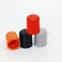100pcs 66mm button cap square and round hole switch cap multi color push button switch caps for 66mm round tactile switches