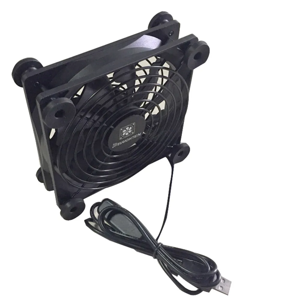 120mm PC Computer 16dB Ultra Silent Fan Heatsink Cooler Cooling w/ Anti-Vibration Rubber,12CM Fan For Computer Cabinet Cooling