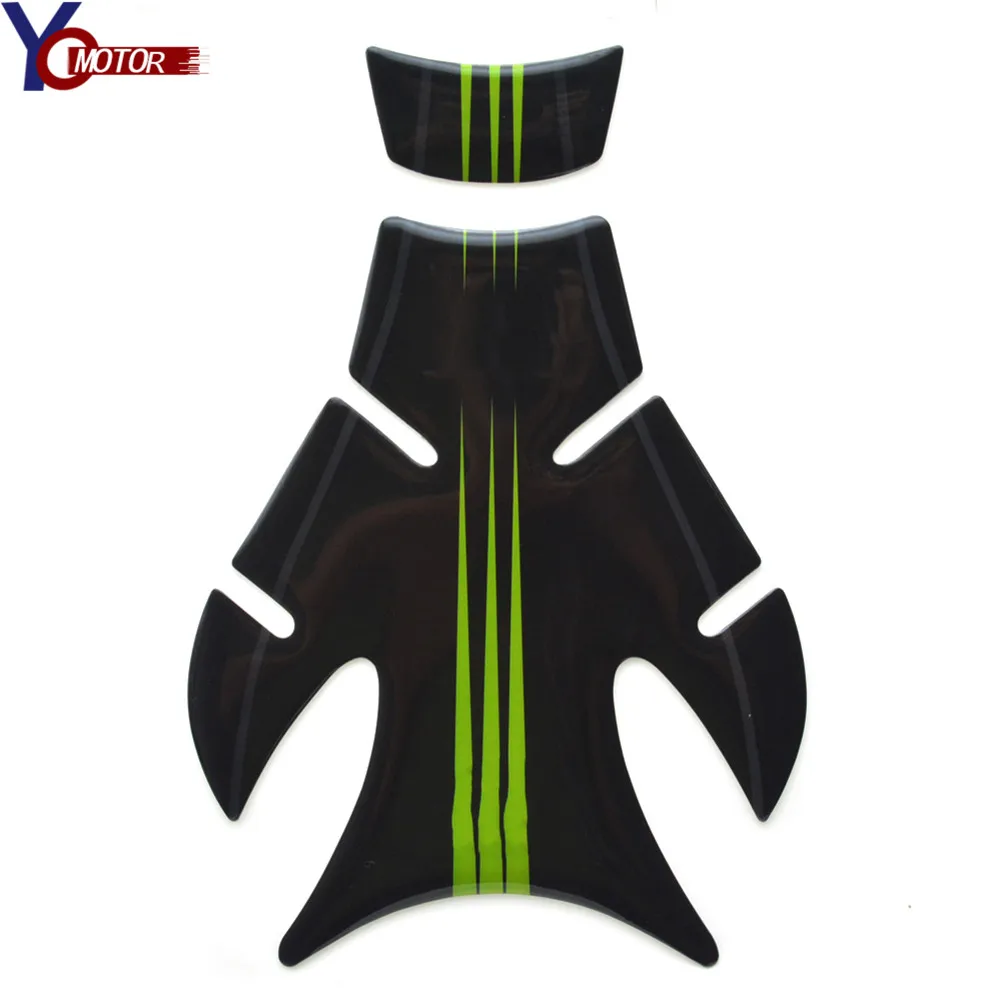 Наклейка для мотоцикла ZX1400 ZX6R 650R ER6N 3D наклейка на бак масла и топлива протектор
