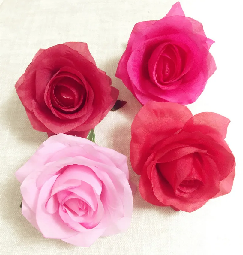 30 шт. искусственные цветы розы 8 5 см 13 цветов|flower head|rose flower headfake flowers |
