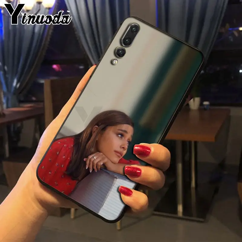 Ультратонкий силиконовый чехол Yinuoda Ariana grande из мягкого ТПУ для Huawei P20Lite P10 Plus Mate10Lite