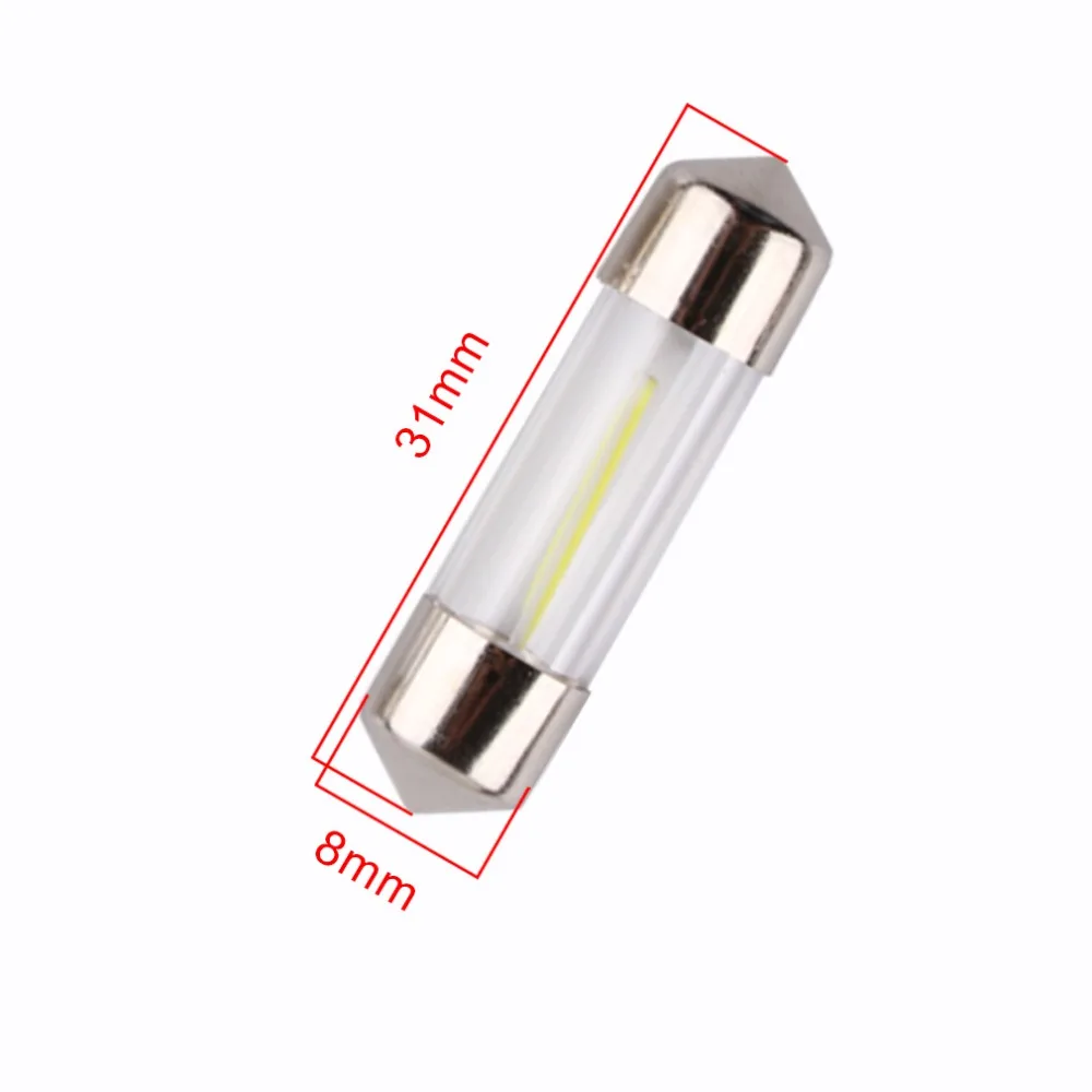 10 шт. светодиодные лампы C5W 41 мм 39 36 31 мм|plate lamp|lamp 12vlicense plate lamp |