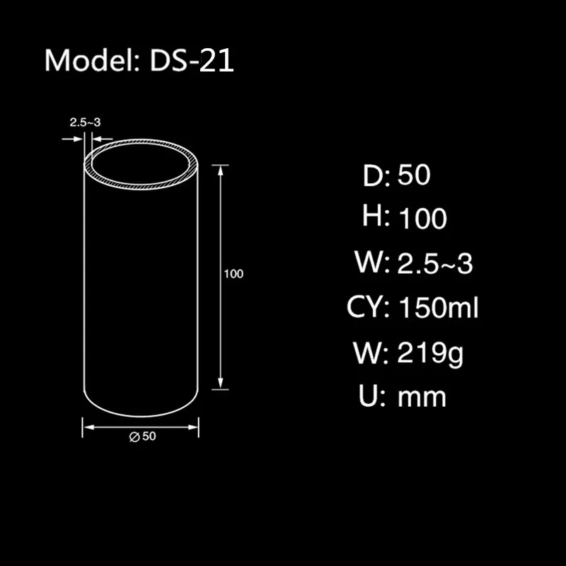 99.5% Al2O3 высокая тепловая фотолампа 50 * H100mm/цилиндрический тигель из оксида