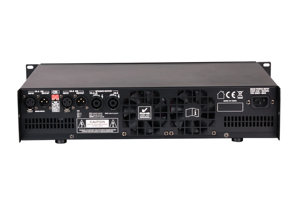 2-канальный усилитель класса D стерео RMS 2X600 Вт на 8 Ом Tulun play DIP600