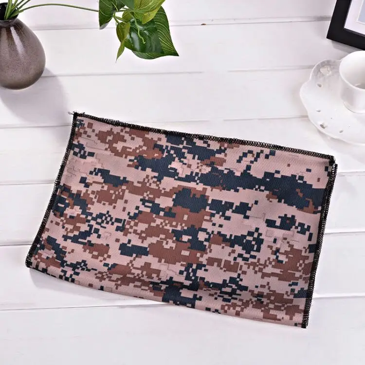 Спортивное Полотенце FDBRO с камуфляжным принтом быстросохнущее полотенце для