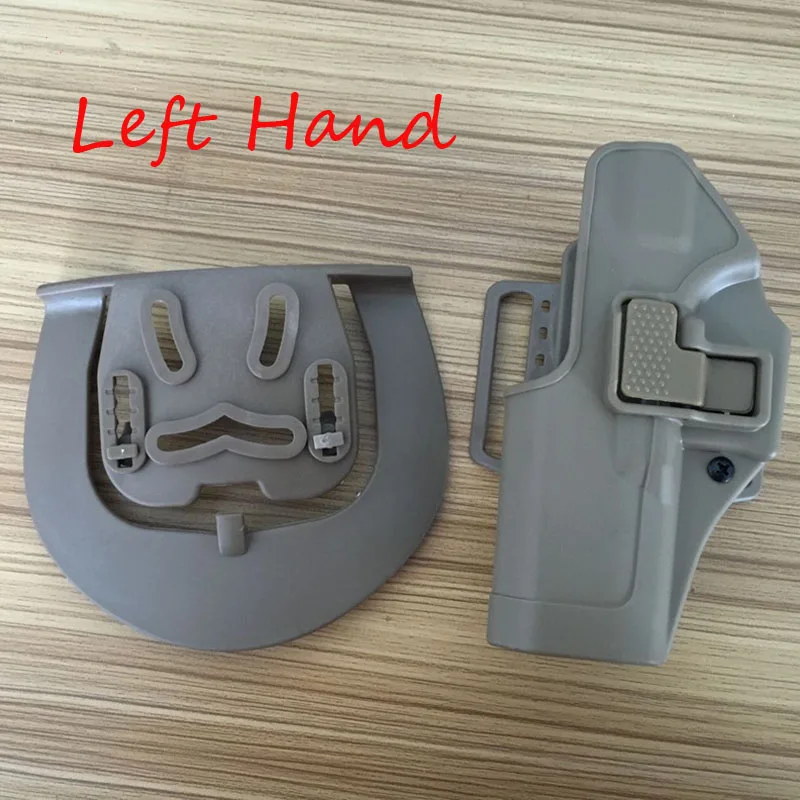 Тактическая кобура CQC в стиле милитари быстросъемная с ремнем на пояс для правой