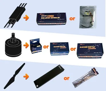 Maytech Черная пятница 170kv BLDC ESKATE мотор MTO6365 и двойной vesc с бесплатным пультом дистанционного управления