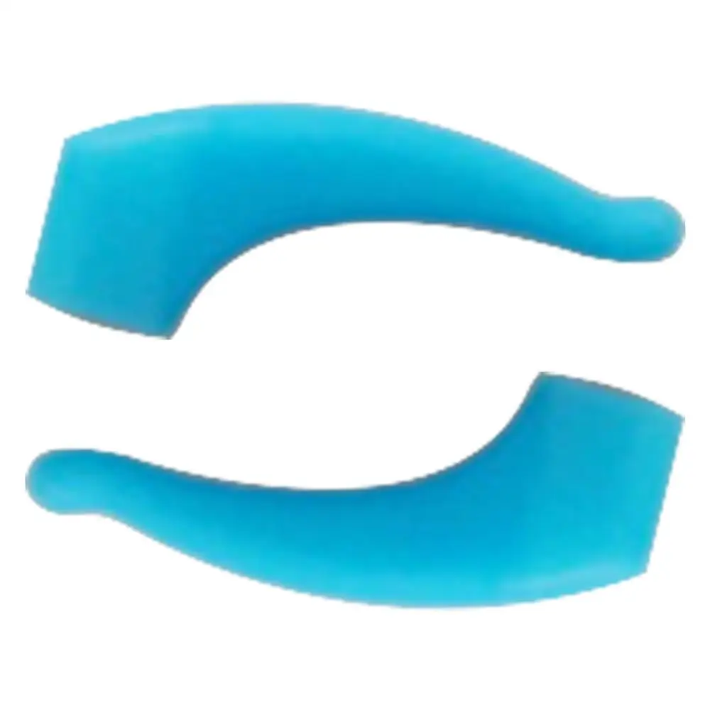 Sky Blue HitTime модные новые силиконовые очки держатель для очков ушные крючки замки Нескользящие помощь среднего размера очки аксессуары - Цвет: Sky Blue