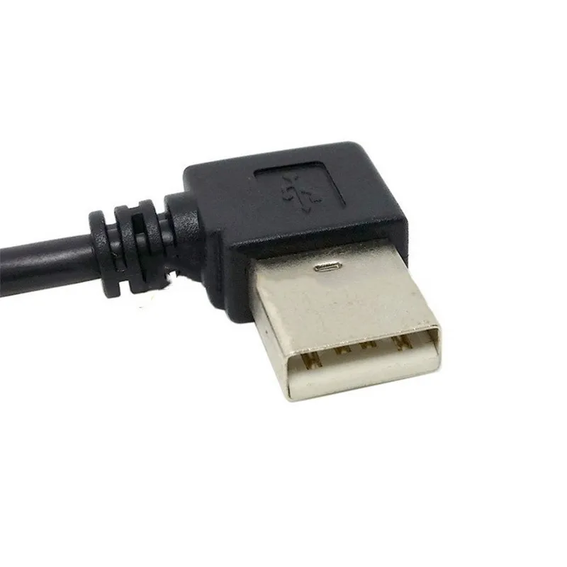 50 см справа под углом 90 градусов USB 2 0 мужчина к Mini 5pin Мужской данных зарядный