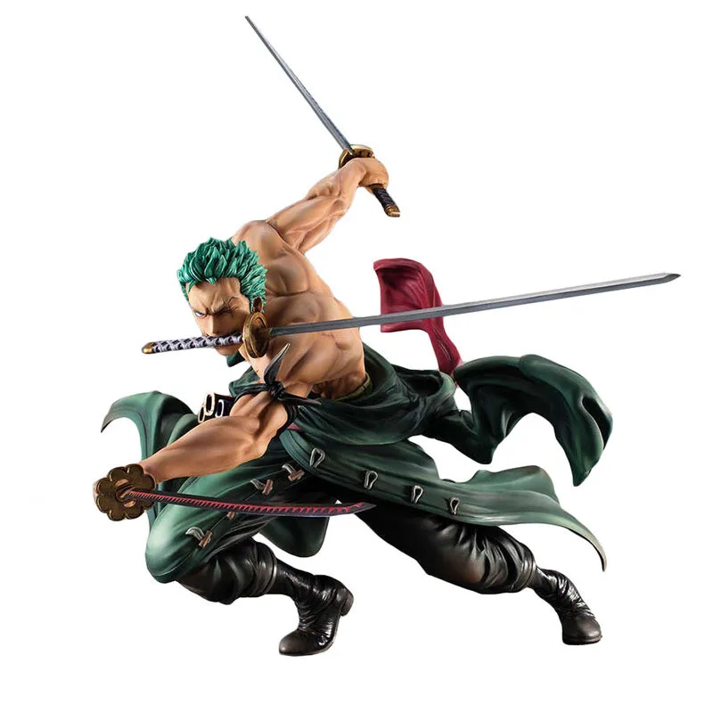 

Fashion Anime Action Figure Toy With Box One Piece Roronoa Zoro SA-MAXIMUM Ver. PVC Action Figure Collection Model Toys 18cm