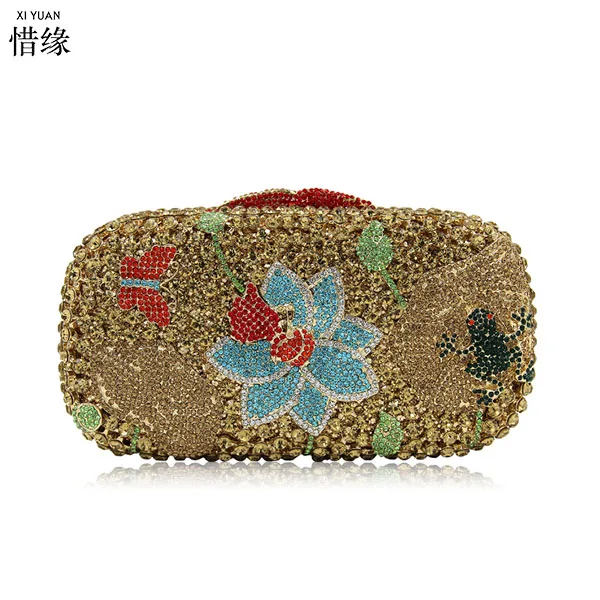 Бренд XIYUAN модные маленькие женские кошельки Женский кошелек с кристаллами и