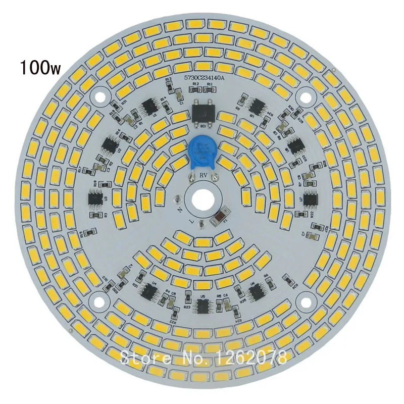 Светодиодная панель с регулируемой яркостью 25 Вт 30 60 100 Вт|pcb bulbs|driverless ledhigh power led |