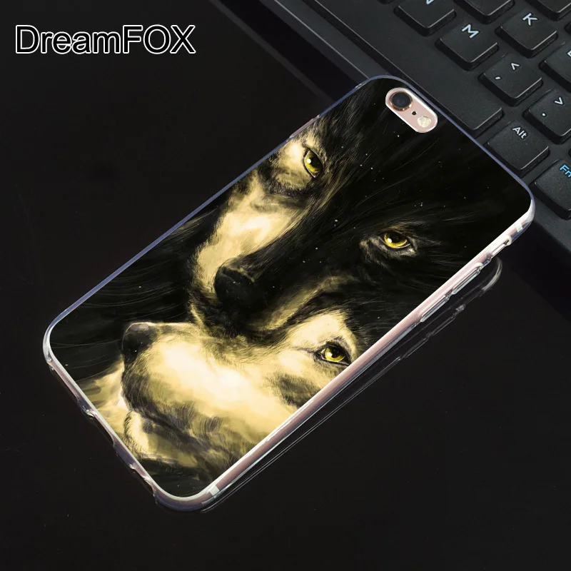 L611 Wolf And Lion Soft TPU Silicone Case Cover For Apple iPhone 11 Pro XR XS Max 8 X 7 6 6S Plus 5 5S SE 5C 4 4S |