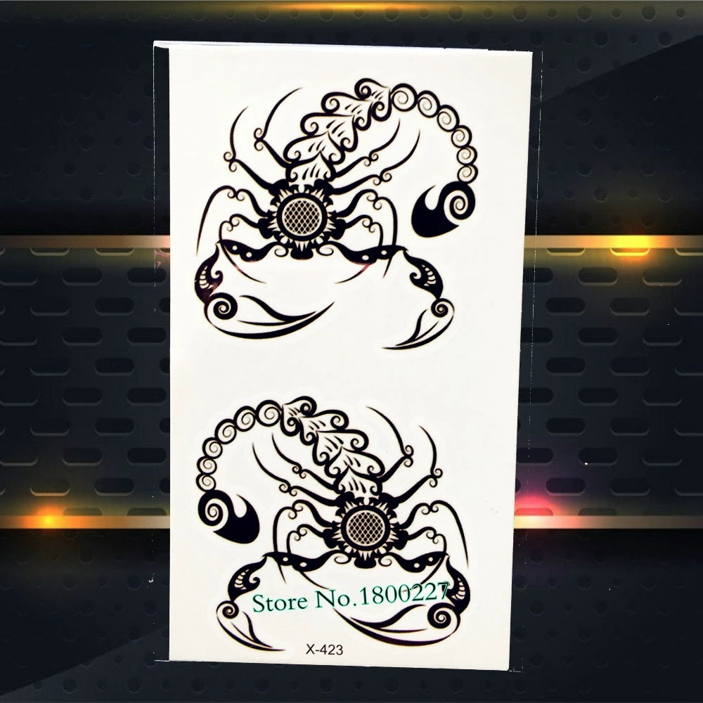 Новая подвеска в виде полумесяца татуировка совы наклейка водонепроницаемая