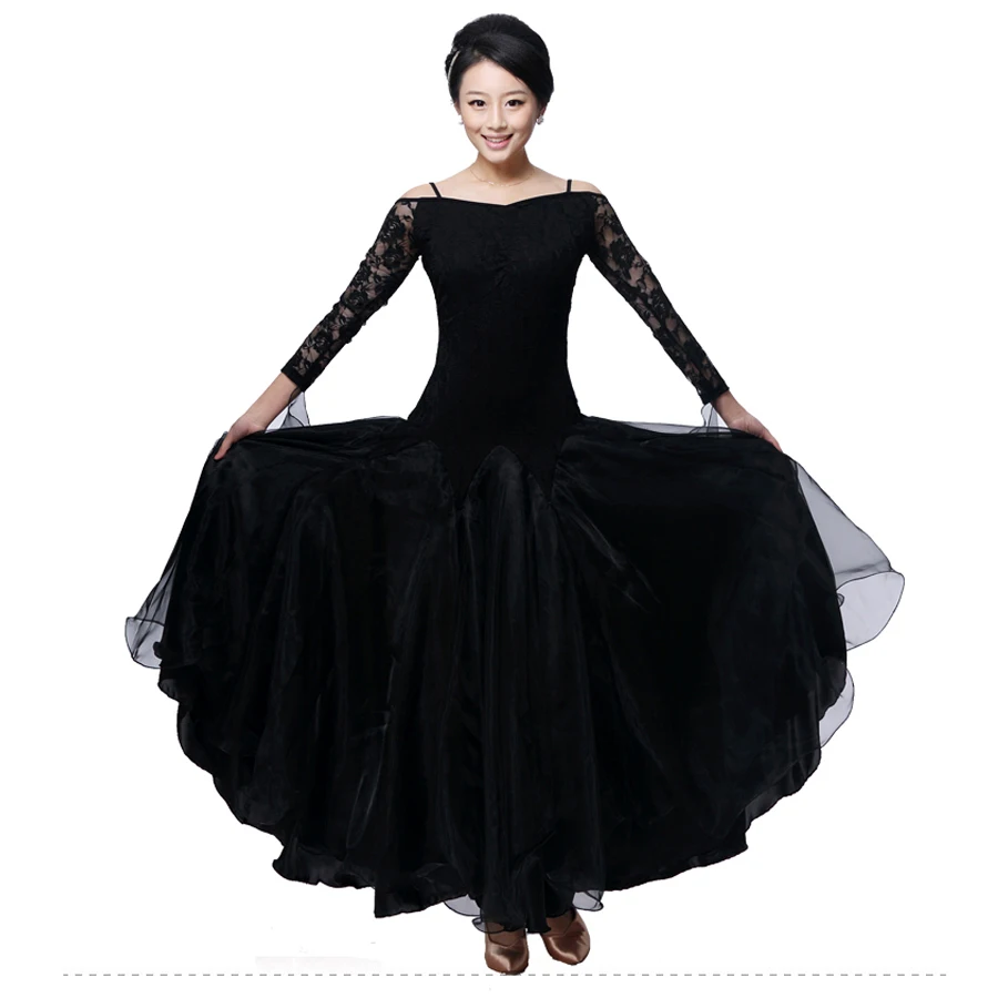 Женское платье для бальных танцев красное/розовое/черное lulu/jazz/tango/waltz