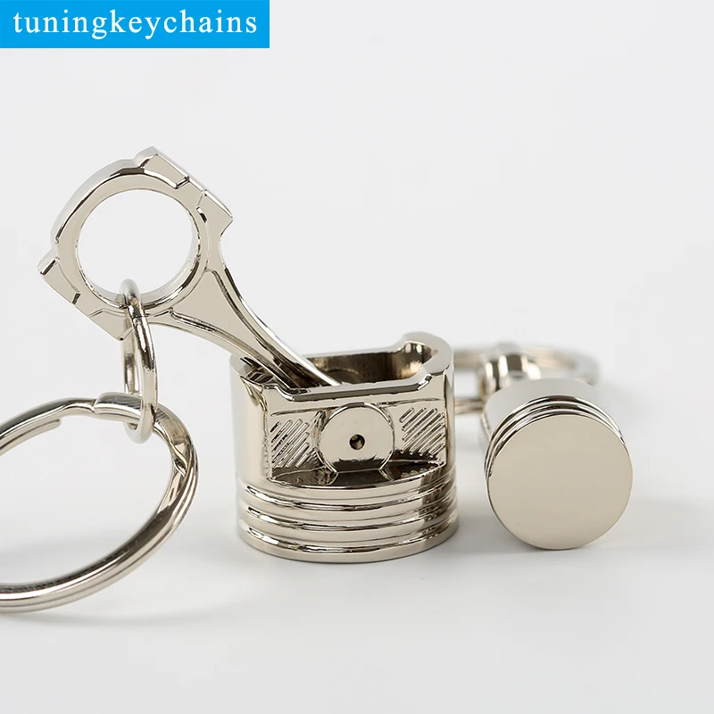 5 шт. хромированные Брелоки для ключей от двигателя|piston key ring|piston keykey ring |