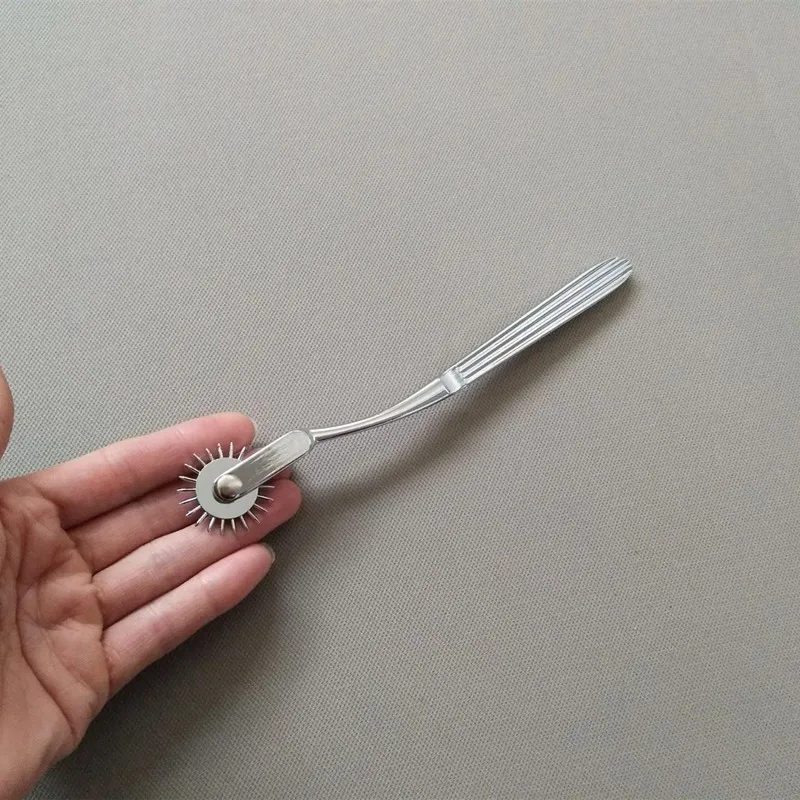 БДСМ фетиш секс игрушка металлическая Wartenberg Wheel из нержавеющей стали Pinwheel
