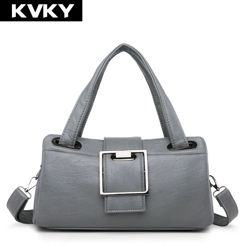 KVKY модные роскошные женские сумки из мягкой искусственной кожи высокого