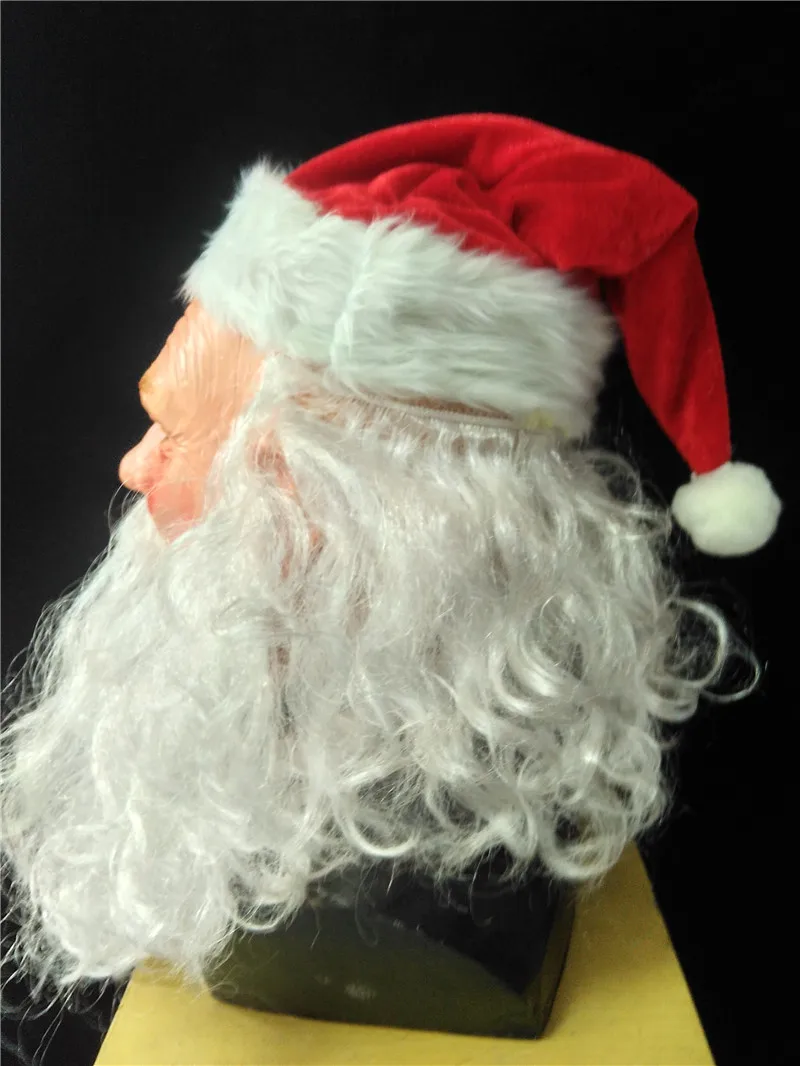 Рождественская игрушка Костюмы Санта-Клауса Макияж маска для танцевальной
