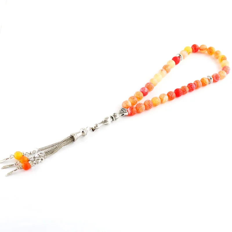 Четки с насекомыми 33 мусульманские браслеты Tasbih Eid подарок для мужчин четки