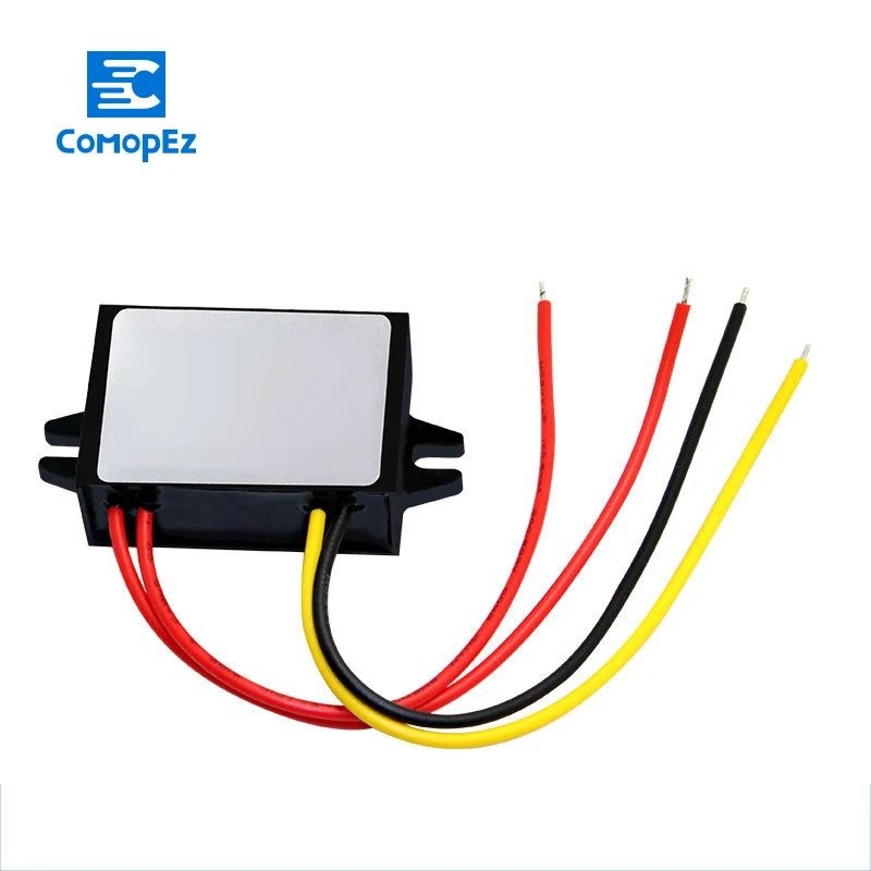 AC DC преобразователь AC 24V в DC 12V понижающий выпрямитель модуля мониторинга блок питания для камеры Golfs Carts преобразователь напряжения