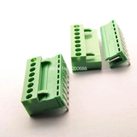 10pin right angle terminal plug type 300v 10a 3 96mm pitch connector pcb screw terminal block connector
