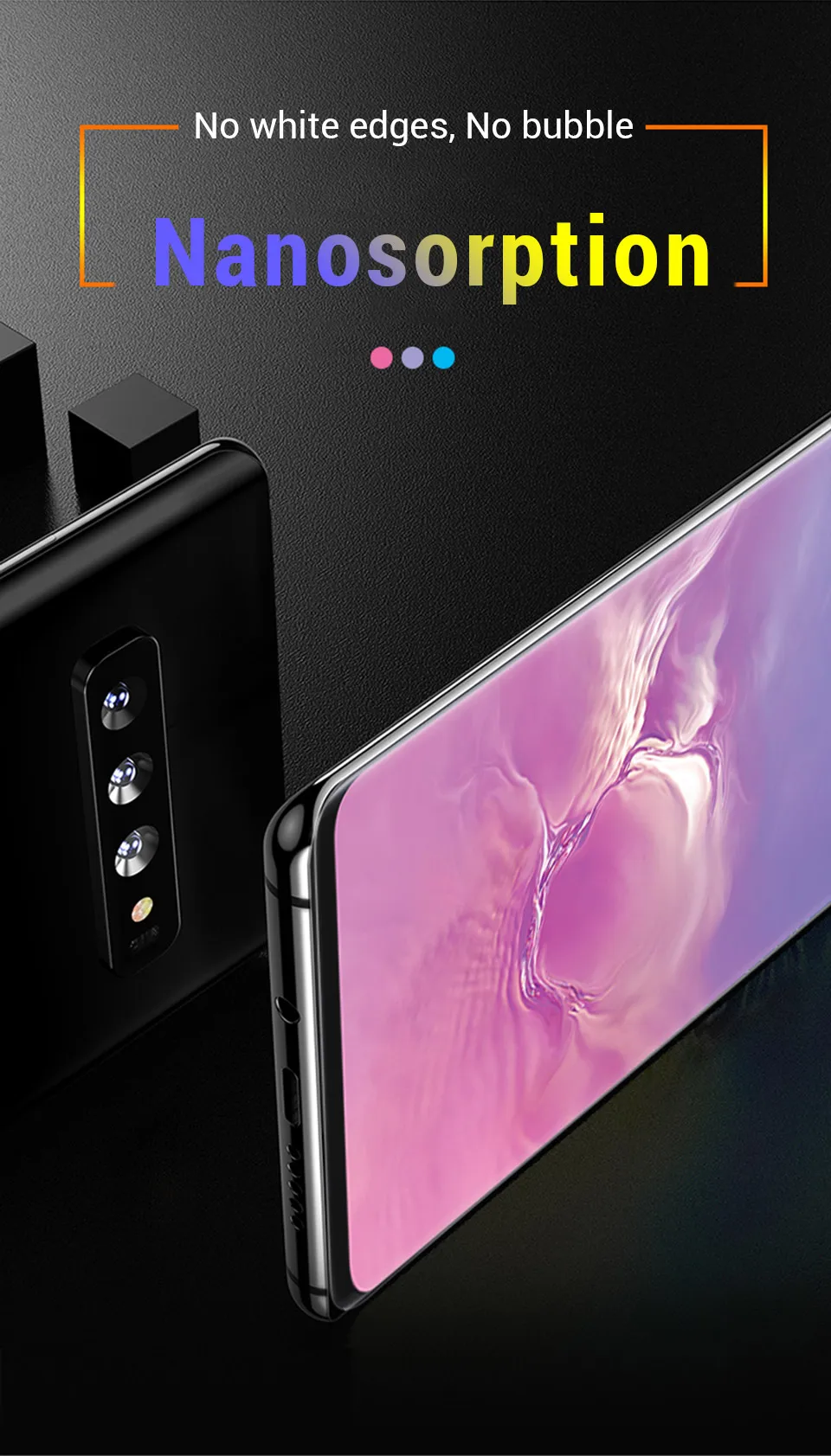 PZOZ для samsung galaxy s10, s9, s8 plus, note9, note8, s10e, мягкая задняя крышка, прозрачная 3D Защитная пленка для экрана samsung galaxy 9