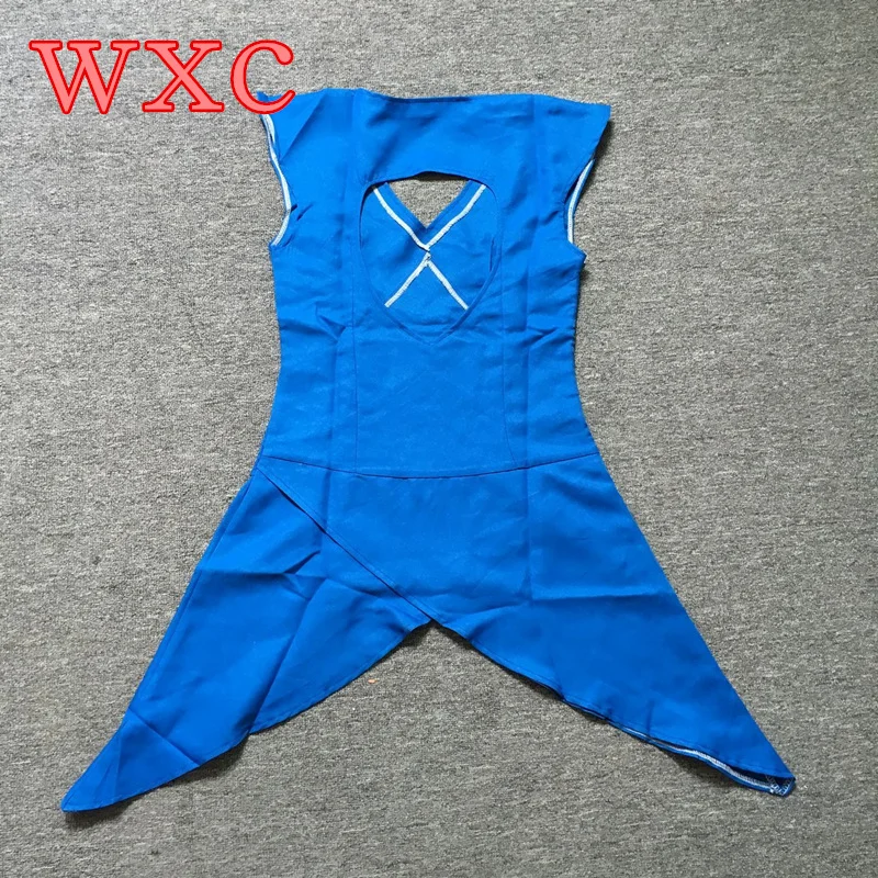 Game of Thrones Daenerys Targaryen Cosplay Costumes Sex Sleeveless Dress Electric Blue Cloak Halloween WXC |