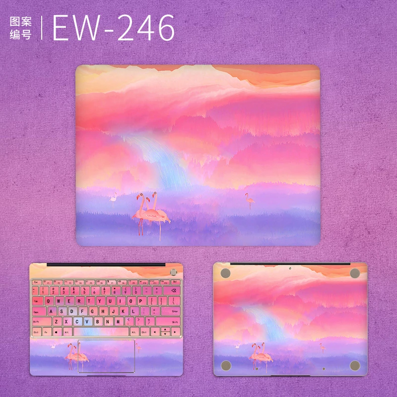 Наклейка для ноутбука для нового huawei MateBook X Pro, наклейка для ноутбука MateBook E 12X13,3 X Pro 13,9 D 14 15,6, чехол