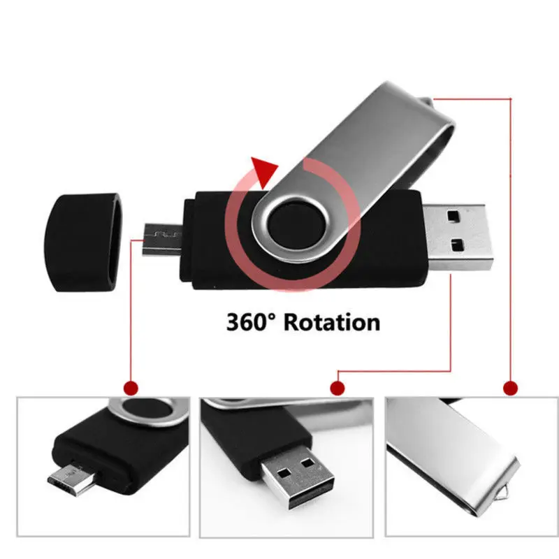 Высокоскоростная usb 2 0 otg Флешка 32 Гб 64 128 ГБ флешка memoria с розничной упаковкой|USB