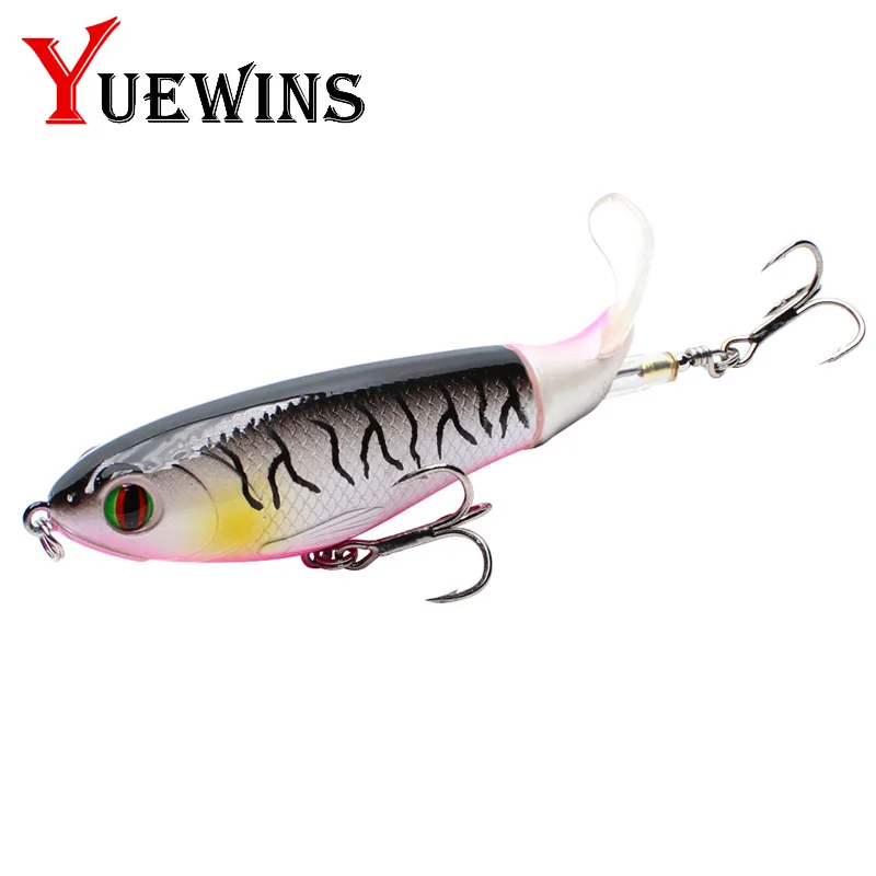 Yuewins 10 см 17 2 г Whopper Plopper плавающий Поппер рыболовная приманка искусственная