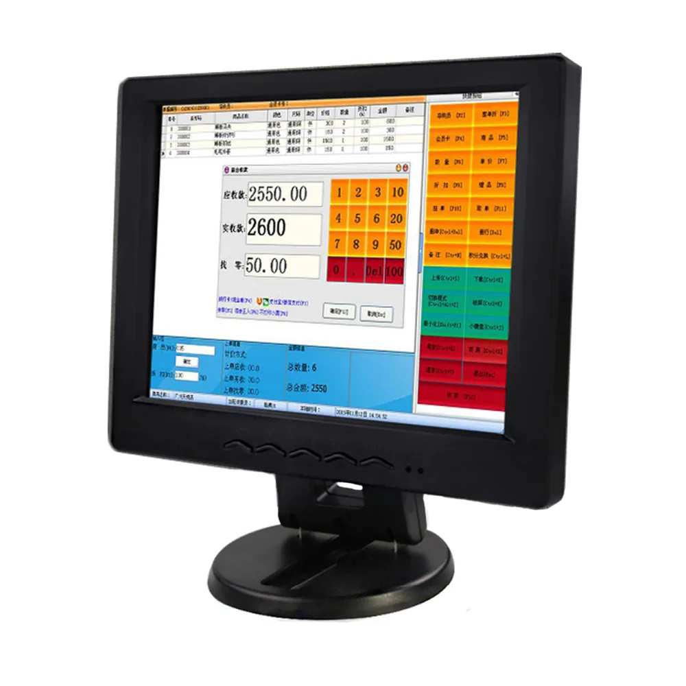 HONEPRT Newest Hot Selling 10Inch or 12Inch LED Display Monitor Without Touch for Hotel Kitchen Bedroom | Компьютеры и офис