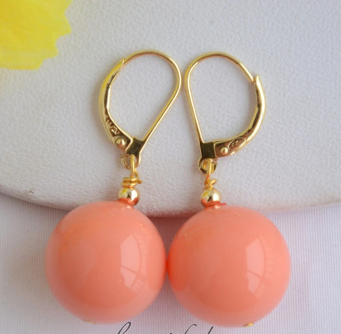 Женские свадебные серьги с жемчужинами Z6543 висячие ювелирные украшения Круглой