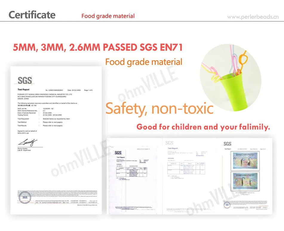 5 мм плавленые бусины (синий ID: 34) Хама перлер ~ создать почти все Гарантировано 100%