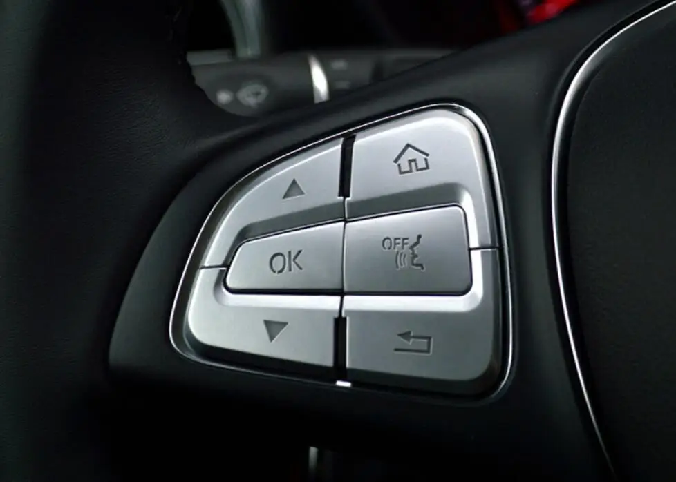 12 шт. ABS для Mercedes Benz GLC X253 2015 2016 &amp C Class W205 2014 автомобильный переключатель на руль